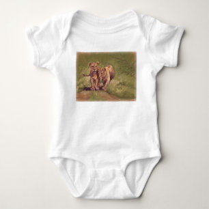 Lion Cubs Baby Bodysuit