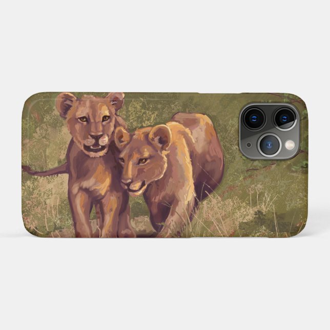 Lion Cubs Case-Mate iPhone Case (Back (Horizontal))