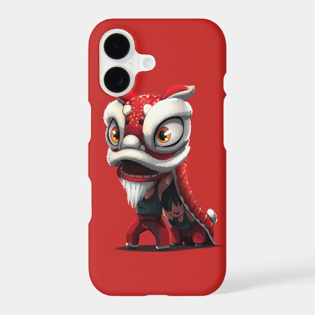 Lion Dance Phone Case (Back)