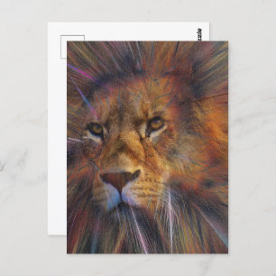 Lion dans la Galerie Carte postale