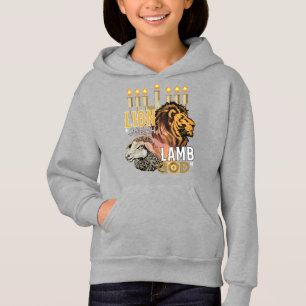 Lion de Juda Agneau de Dieu Sweat - shirt à capuch