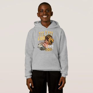 Lion de Juda Agneau de Dieu Sweat - shirt à capuch