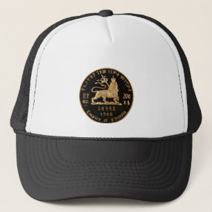 Lion de Juda - Haile Selassie - Casquette de camio