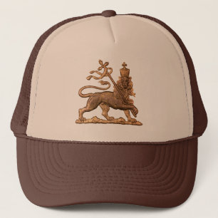 Lion de Juda Jah Armée Casquette Haile Selassie Ra
