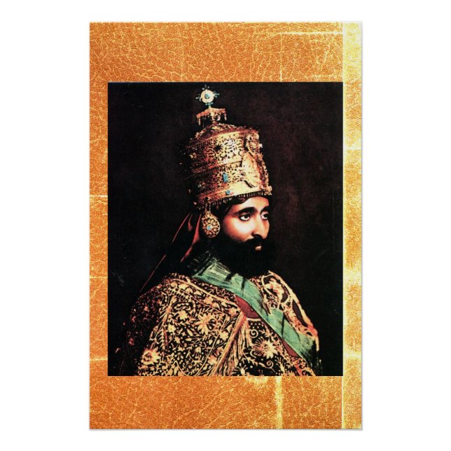 Lion de Judah Jah Rastafari Reggae Roots Affiche (Devant)