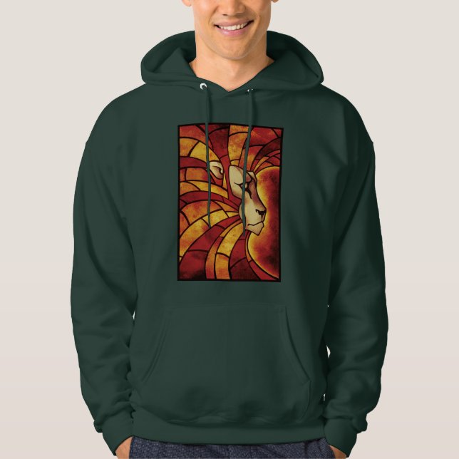 Lion de Judah - Jah Rastafari Reine Rasta Sweat à  (Devant)