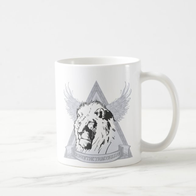 Lion de la tribu de la tasse 002 de Judah Grapical (Droite)