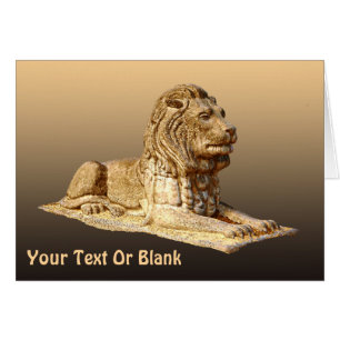 Lion de pierre
