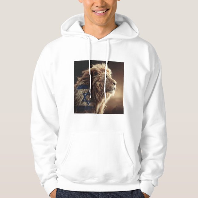 Lion de Sion sweat - shirt à capuche (Devant)