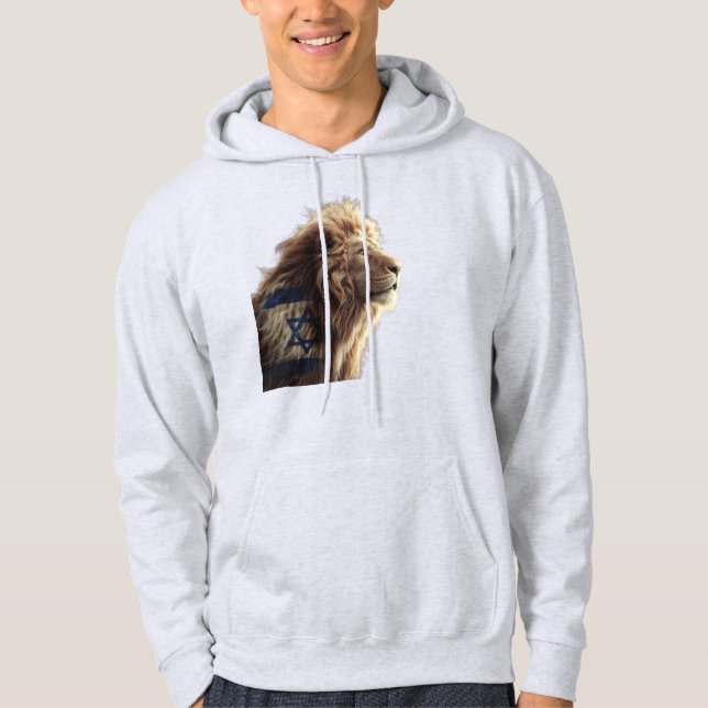 Lion de Sion sweat - shirt à capuche (Devant)