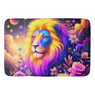 Lion Design Bath Mat