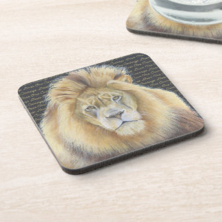 Lion design coaster