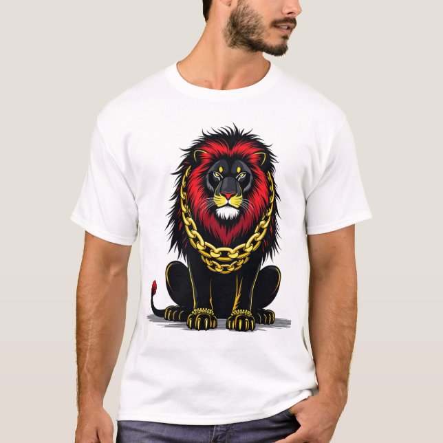 Lion Design T-Shirt (Front)