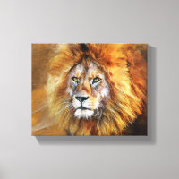 Lion Digital Oil Painting