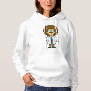 Lion Doctor Doctor's coat Hoodie