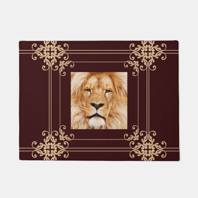 Lion Door Mat (Front)