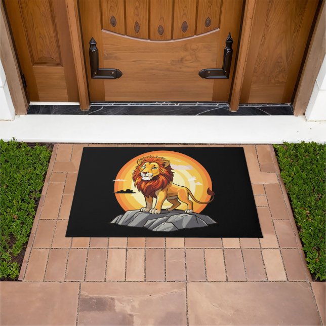 Lion Doormat (Outdoor)