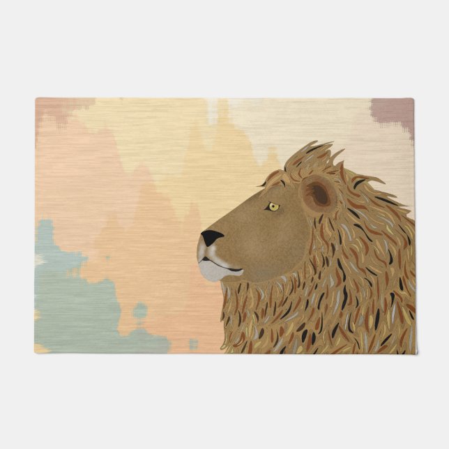 Lion Doormat (Front)