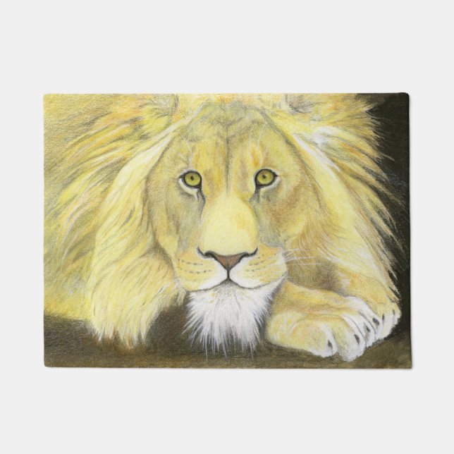 Lion Doormat (Front)