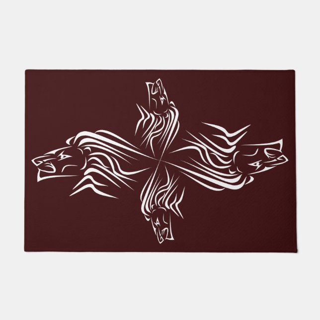 Lion Doormat or Choose Colour (Front)