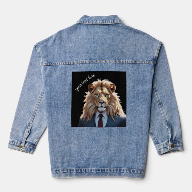 lion en costume (Verso)