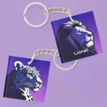 Lion et léopard des années 80