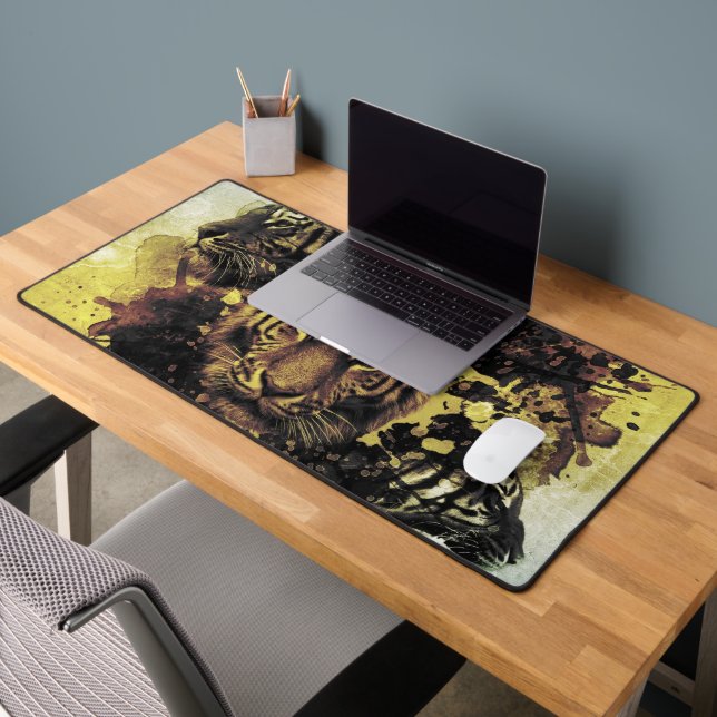 lion face desk mat (Office 2)