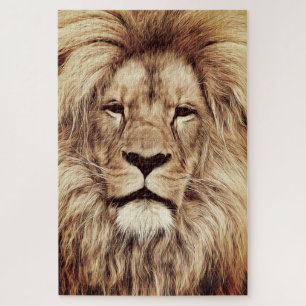 Lion - Face Jigsaw Puzzle -