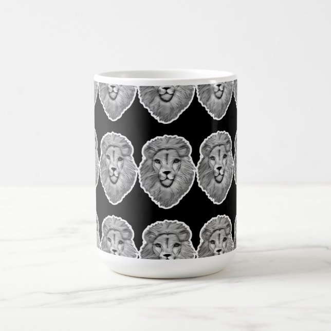  Lion Face Mug (Center)