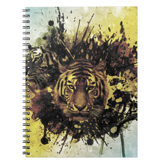 lion face notebook (Front)