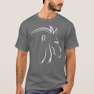 Lion Face Zoo Animal Tiger Face King Lion Safari W T-Shirt