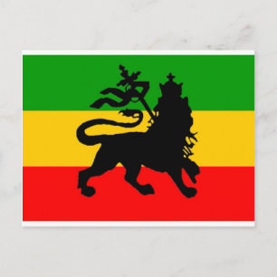 Lion Flag Postcard