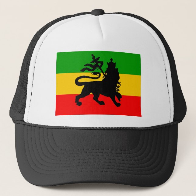 Lion Flag Trucker Hat (Front)