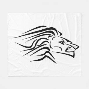 Lion Fleece Blanket