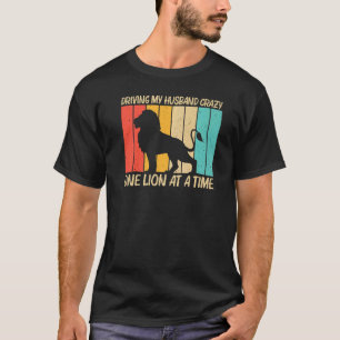 Lion For Women Girls Lion Jungle Safari Animal T-Shirt