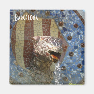 Lion Fountain Magnet