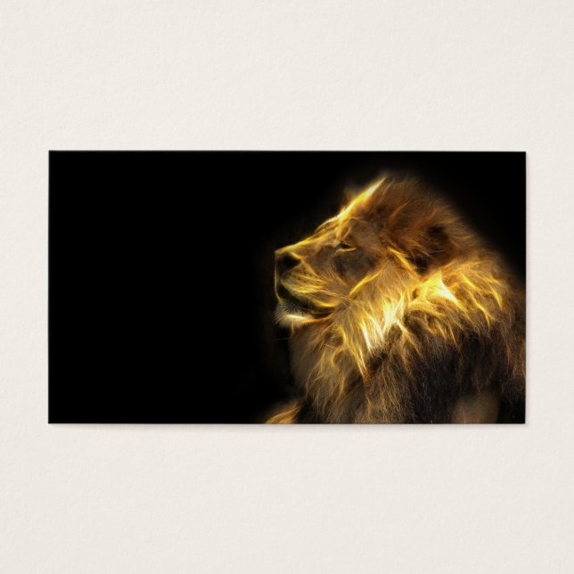 Lion fractal (Devant)