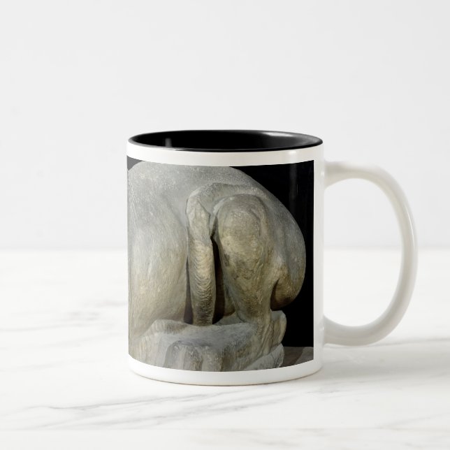 Lion from Miletus Two-Tone Coffee Mug (Right)