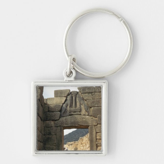 Lion Gate over the entrance Keychain (Front)