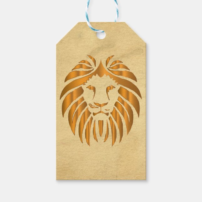 Lion Gift Tag (Front)