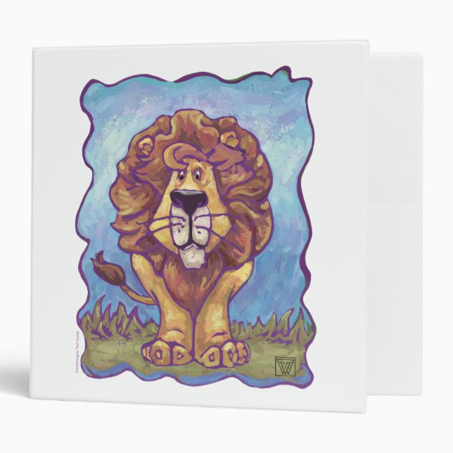 Lion Gifts & Accessories Binder (Front/Inside)