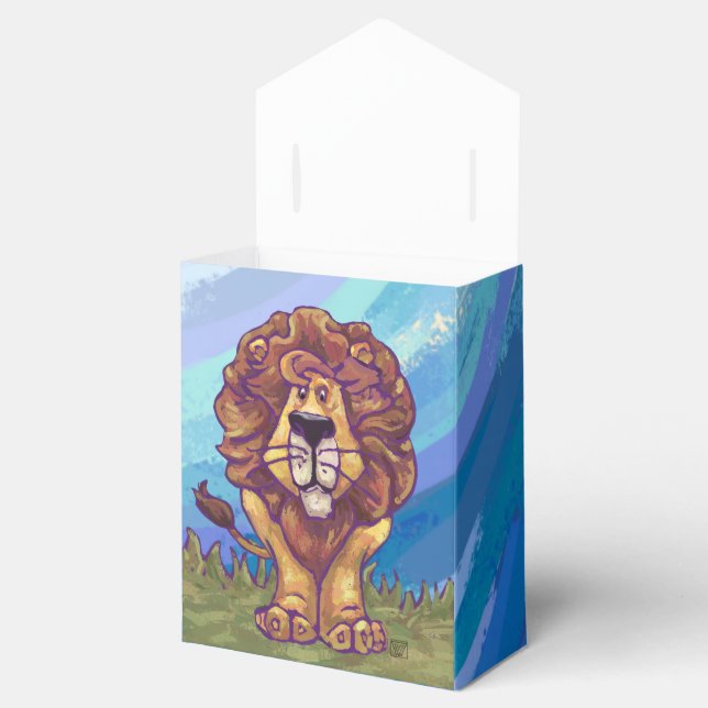 Lion Gifts & Accessories Favor Box (Opened)
