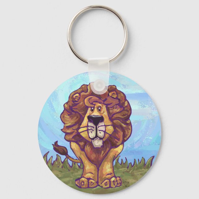 Lion Gifts & Accessories Keychain (Front)