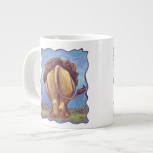 Lion Gifts & Accessories Large Coffee Mug