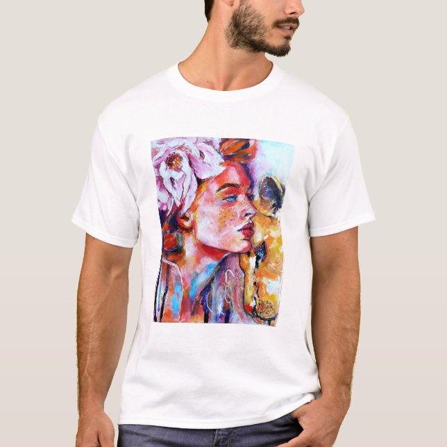 Lion Girl T-Shirt (Front)