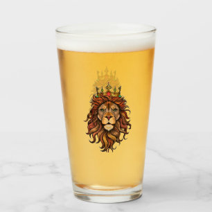 Lion glass