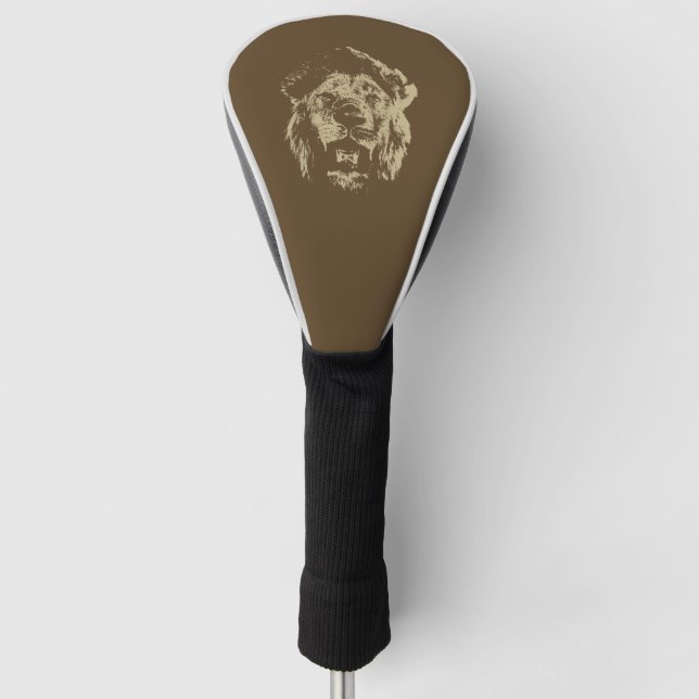 Lion Golf Head Cover (Front)