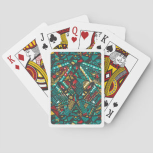 Lion Guard African Pattern Playing Cards