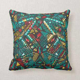 Lion Guard   African Pattern Throw Pillow