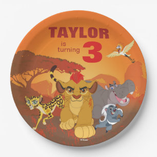 Lion Guard   Birthday Paper Plate